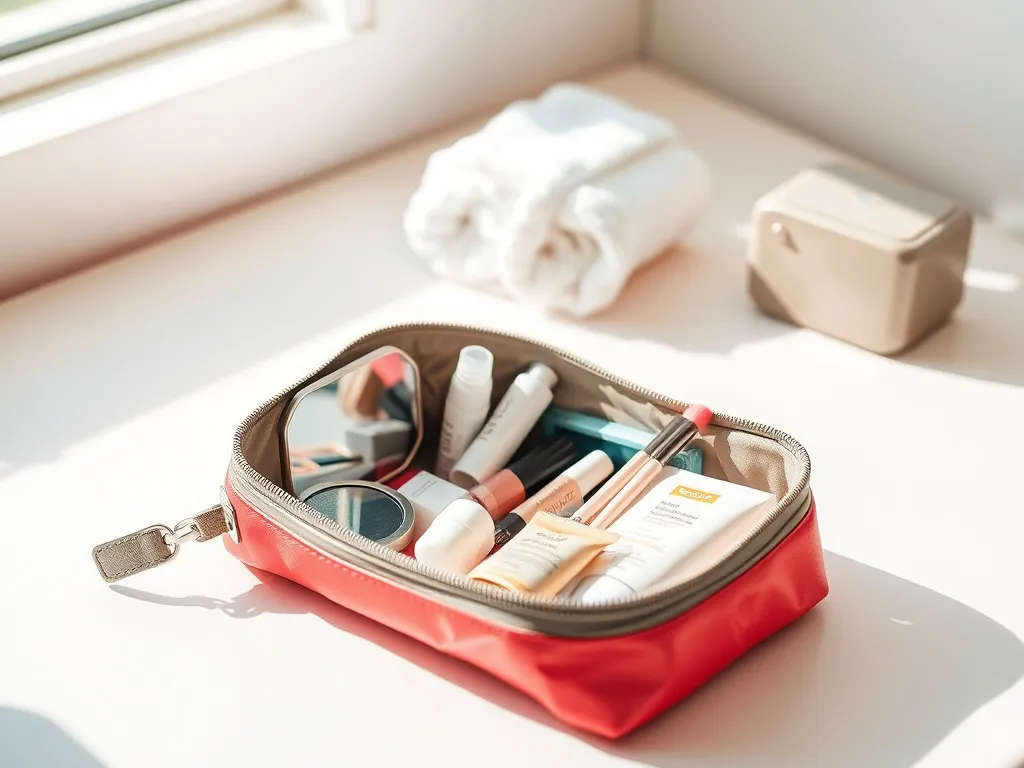 Co spakować do kosmetyczki na wyjazd? Lista niezbędnych produktów