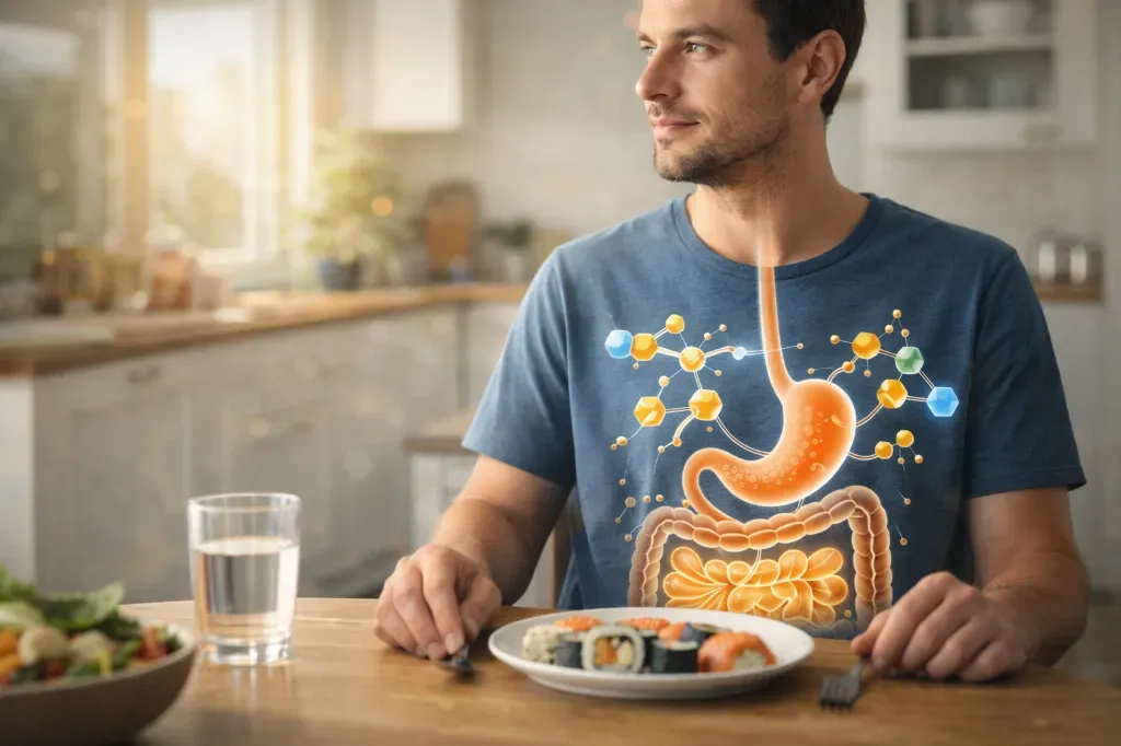 proces trawienia po posiłku